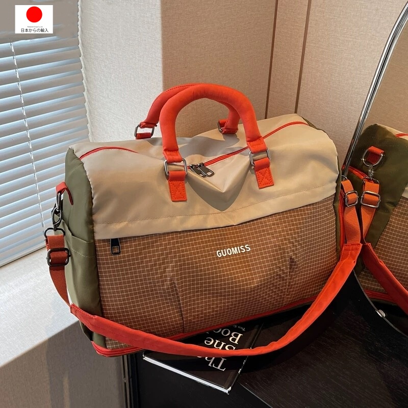 Japan Jt Large-Capacity Travel Bag, Boarding Bag, Business Trip Hand Luggage Bag, Men's Sports Fitness Bag, Travel Storage Bag
