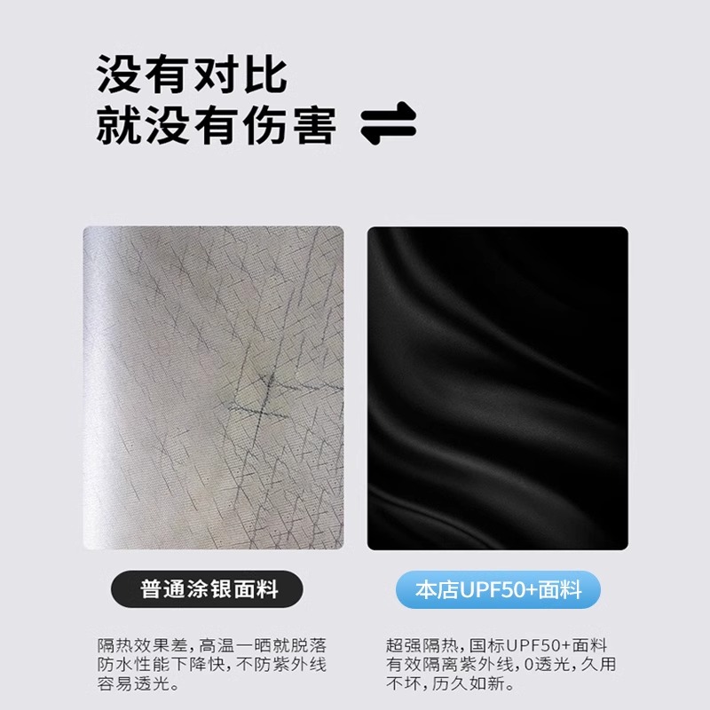 2025新款户外遮阳窗户防晒隔热卷帘，庭院阳台防水伸缩免打孔神器！