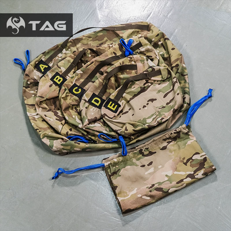 [【TAG】 EXTREME-3 硬核旅行箱收纳包六件套multicam原品面料]