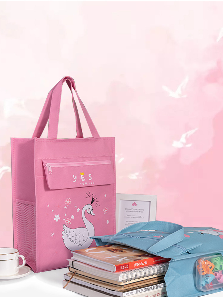 Renewal Oxford Bag Supplement Bag Assistant Test Bag Bag Carrier Cartoon Book Bag Cutting for Boys and Women Han Edition Children's Pattern Pack