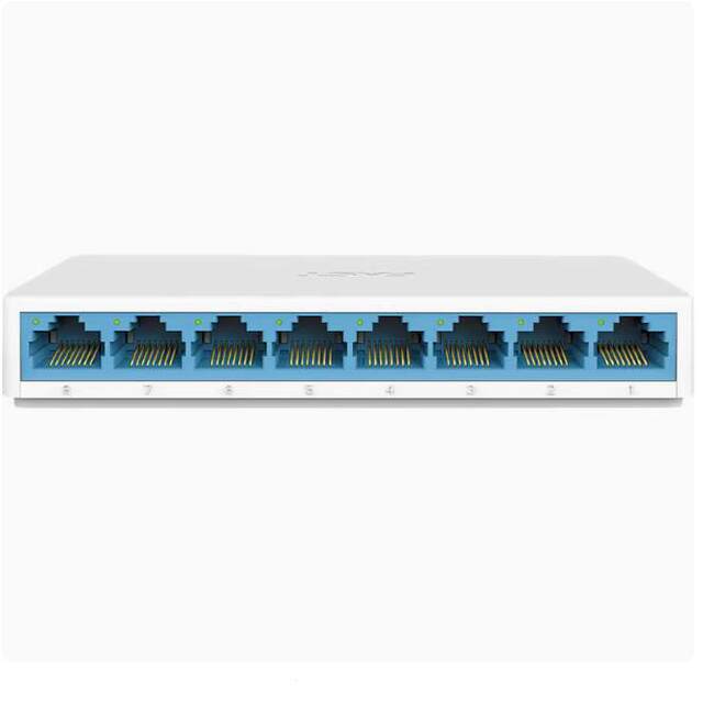 Xunjie Fs105C/Fs108C 8-Port 5-Port 100m Switch Eight-Port Network Switcher Network Cable Splitter