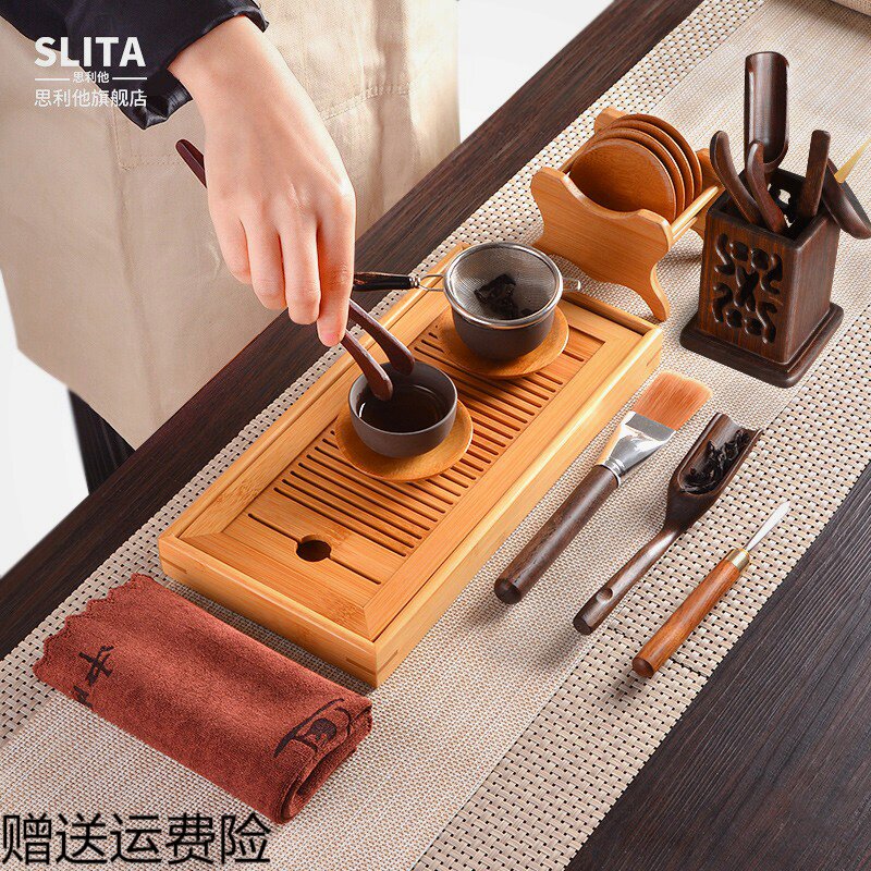 Kung Fu tea set accessories Daquan household single tea leak tea clip tea zero matching general tea ceremony six gentlemen