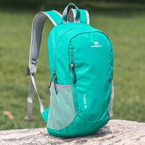 Outdoor new male and female double shoulder bag hiking mountaineering casual light backpacker anti-splash water multifunction portable bag