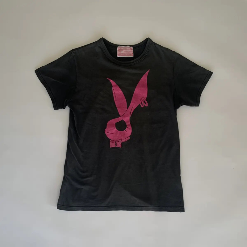Beauty: Beast Style 00Ss Dark Knight Playboy T-Shirt Short-Sleeved T-Shirt Beauty: Beast Style 00Ss Dark Knight Playboy T-Shirt Short-Sleeved T-Shirt