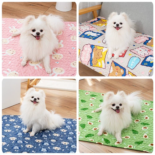 Универсальный нескользящий ковер для сна на четыре сезона, хлопковый кролик, кот, домашний питомец