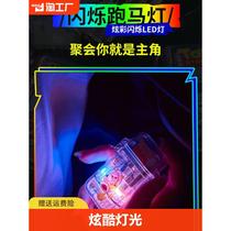 German imported windproof transparent pink flame lighter cute gift for boyfriend girl strawberry bear creative personality