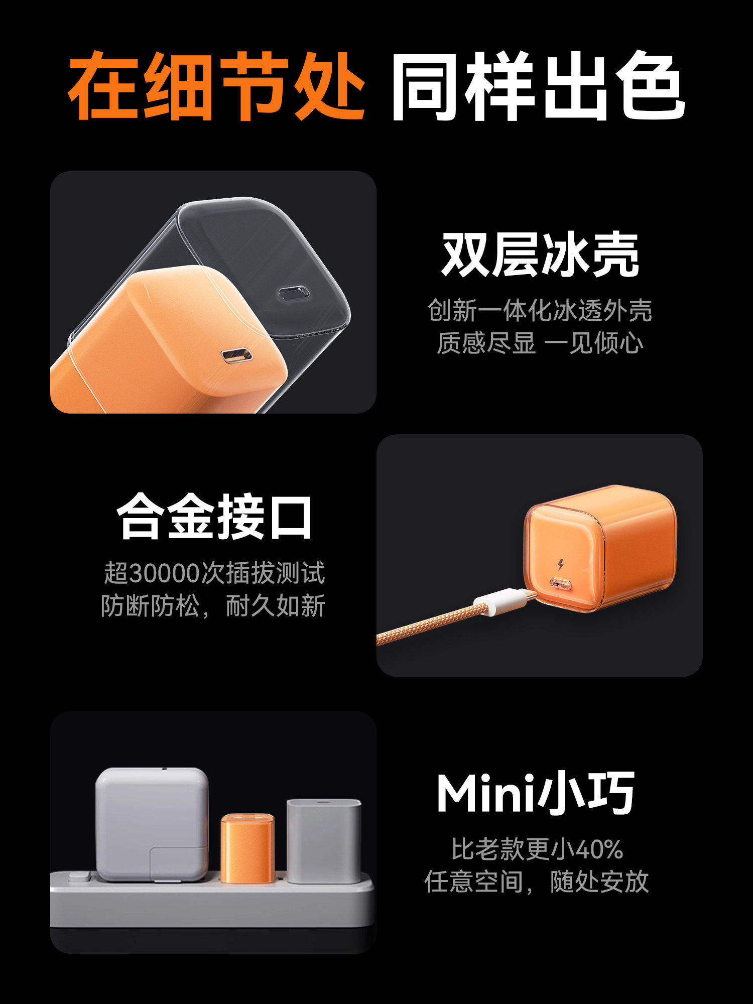 Suitable for Apple 17 Charger Cable, iPhone 16 Pro Max Folding Plug, Original Pd 45W Gallium Nitride Fast Charging Type-C Tablet, iPad Set, 14 Plus Data Cable, 13/12 Mobile Phone