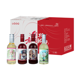 米杏源花茶果酒8度微醺女生酒低度甜酒