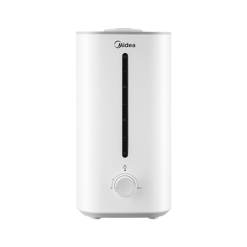 美的小型加湿器家用卧室轻音大喷雾大容量