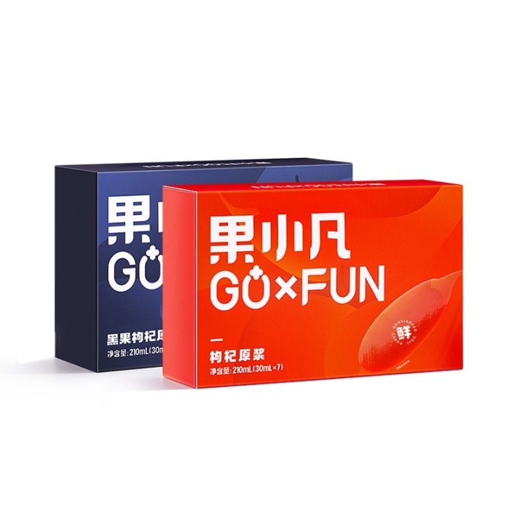 百瑞源丨果小凡红黑枸杞原浆礼盒装