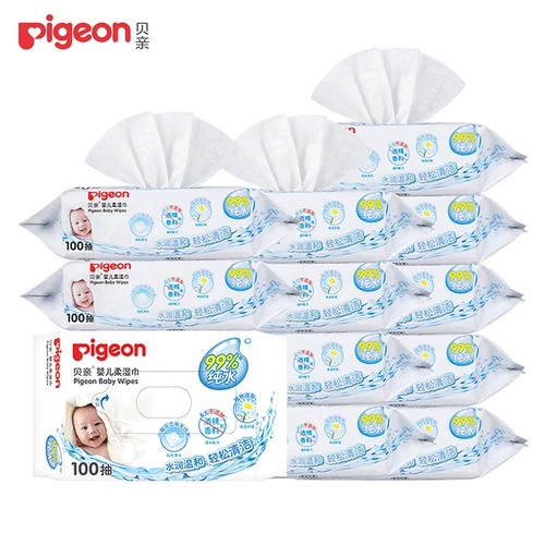 Pigeon, детские влажные салфетки для кожи ягодиц для новорожденных для младенца