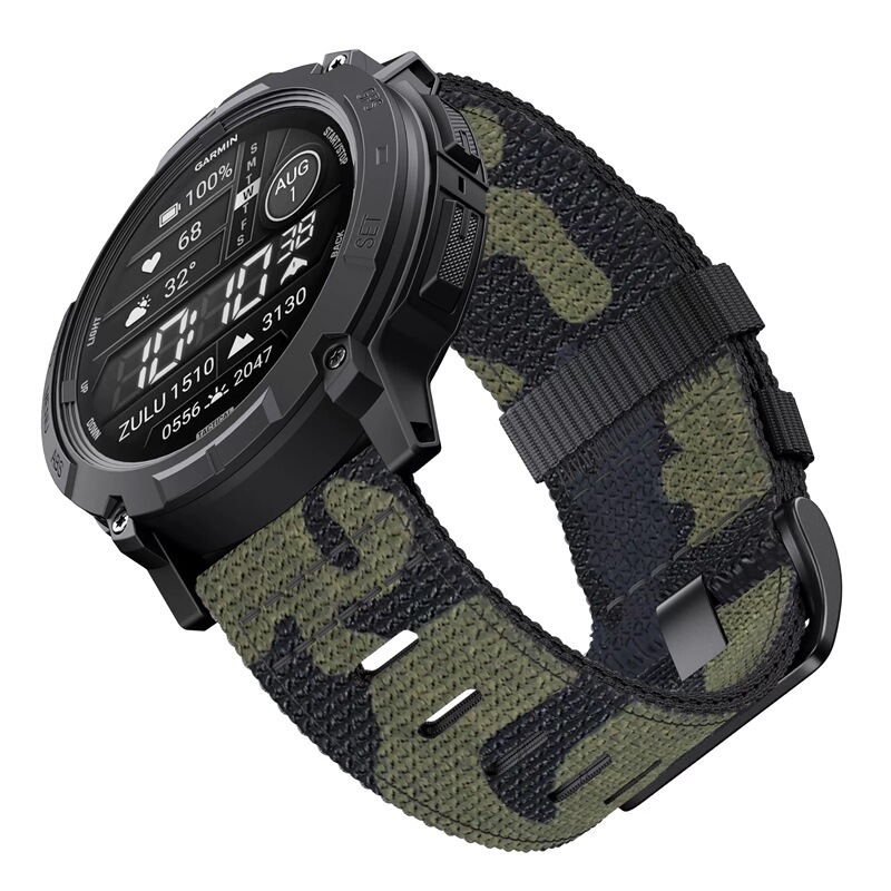 Garmin Instinct 3 45Mm/Instinct 1/2/E 2X 22Mm/26Mm Tactical Nylon Watch Strap