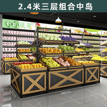Show Show Water Fruit Shop Creative fruit Vegetable Shelving Shelf Life shelf Fresh Display Convenience Store Swing Fruit Frame