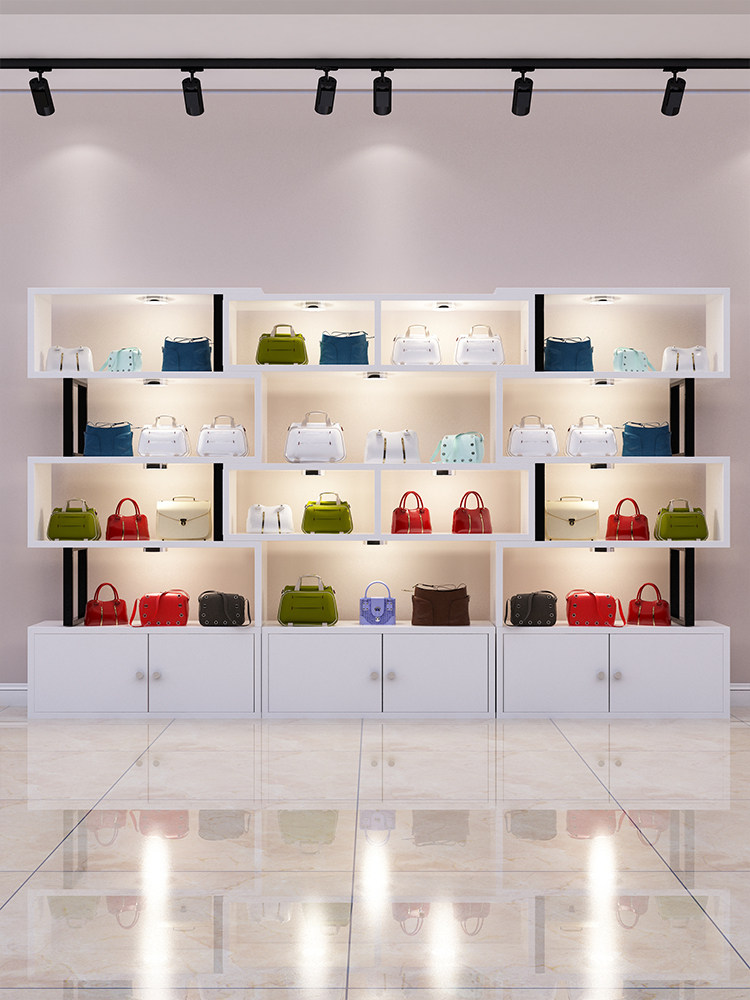 Cosmetics Display Cabinet Product Showcase Cosmetics Store Shelf Display Rack Cabinet Beauty Salon Cabinet Product Display Cabinet