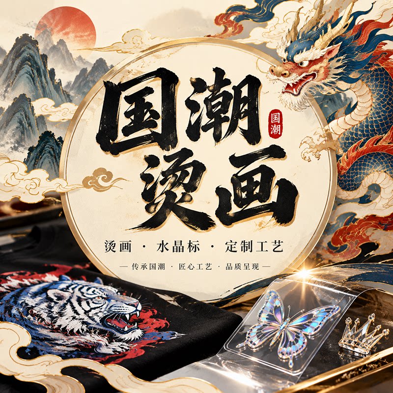 国潮烫画