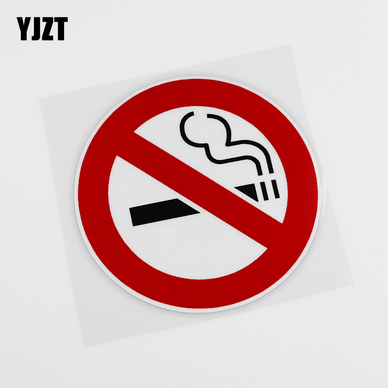 YJZT Personality Warning Car Sticker CS0794