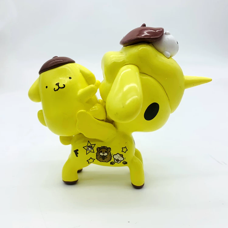 Натуральный оптовыйTokidoki Tao Qiduqi единорог Hello Kitty и Gemini Kurommeitti