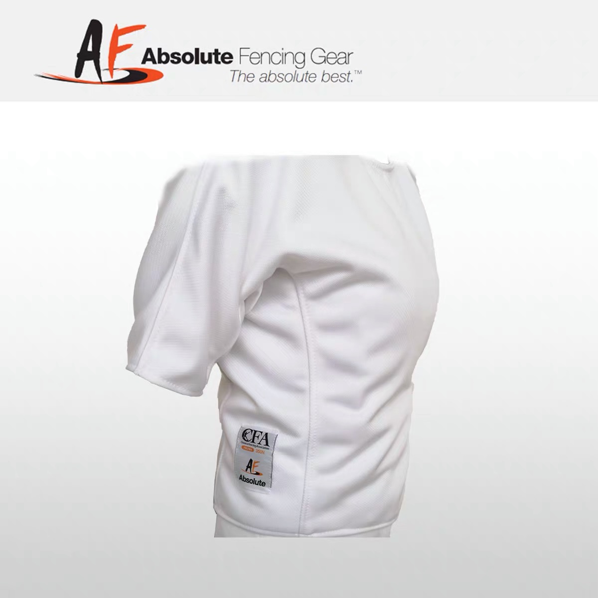 Ailute AF small vest 350N competition suit fencing suit vest vest CFA certified children's vest protective suit