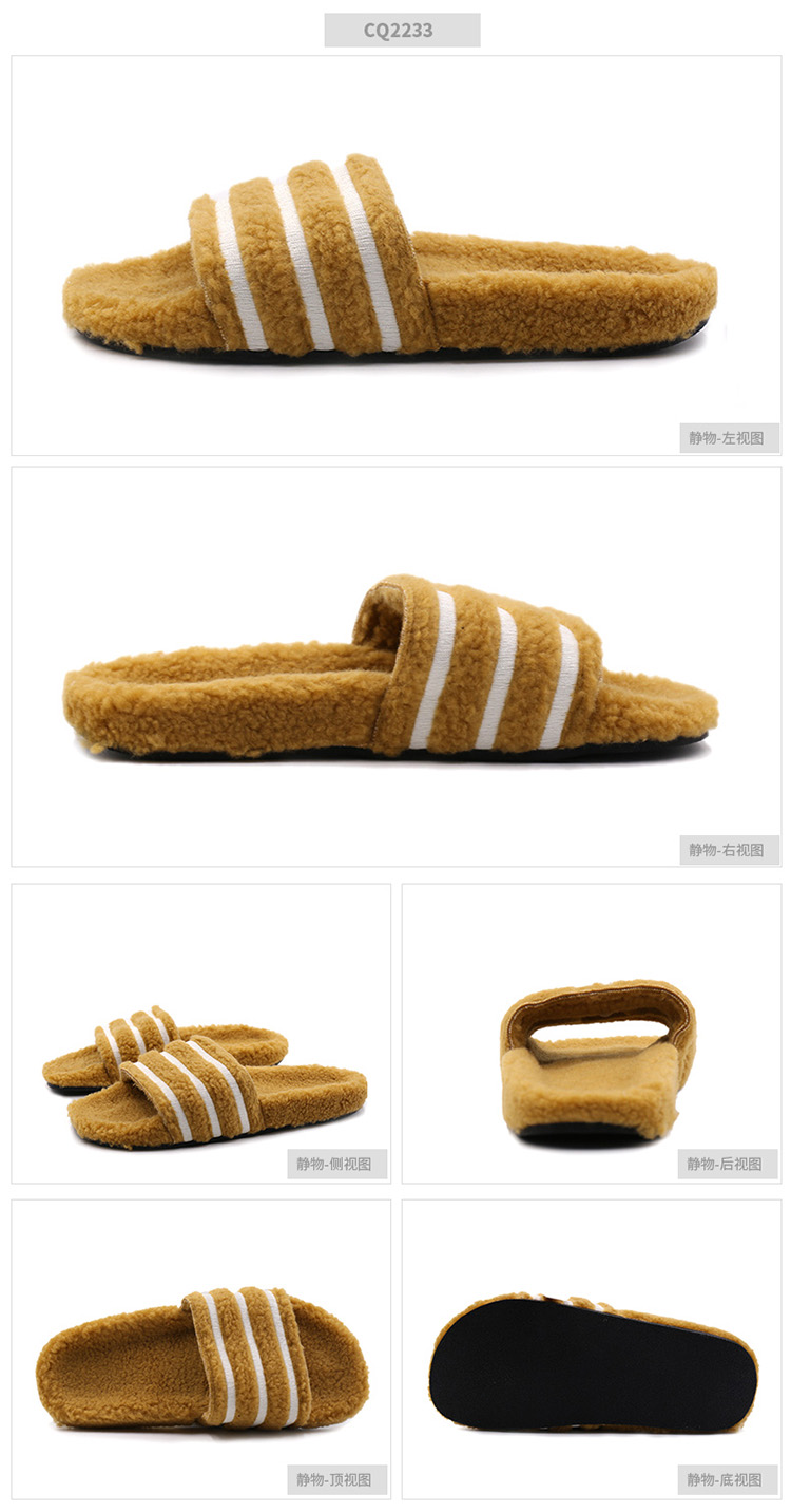 [Trực tiếp] Giày thể thao nữ Adidas clover adilette W nhà màu nâu sang trọng CQ2233 - Dép thể thao giày quai hậu