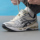 【Автономные кроссовки】 Мужские и женские кроссовки ASICS серебристого цвета GEL-KAYANO 14, повседневные кроссовки для бега в стиле ретро daddy shoes mini 2