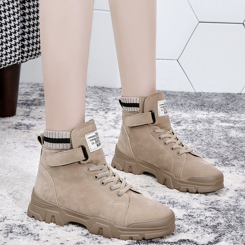 Martens, демисезонная высокая универсальная обувь, 2020, 15 лет, подходит для подростков