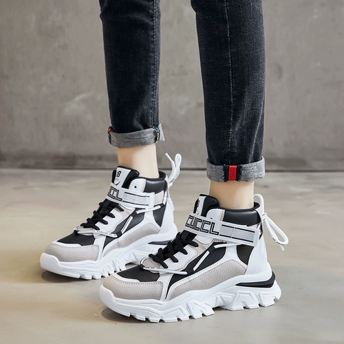 Зимняя высокая спортивная обувь, туфли, подходит для подростков