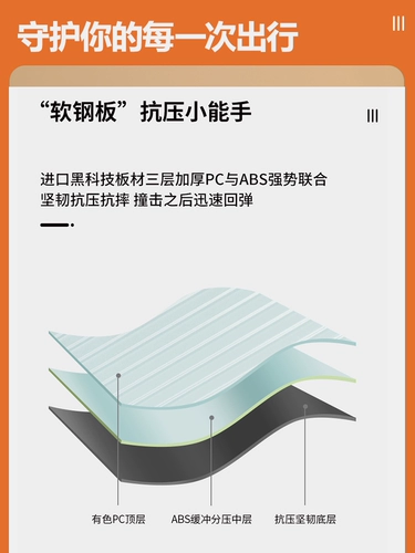 Чемодан, универсальная коробка на колесиках, 18 дюймов, 20 дюймов