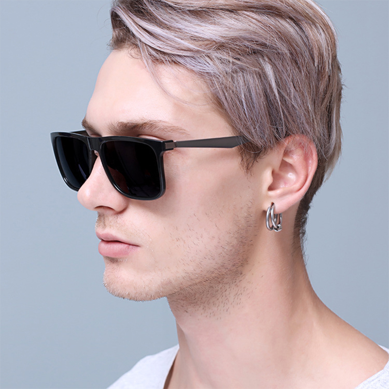 MS new light aluminum magnesium polarized sunglasses European and American men sunglasses sunglasses