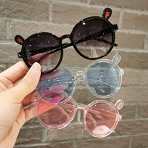  Childrens sunglasses Boys and girls sunglasses 2-10 years old baby children sunshade glasses Fashion catwalk photo trend