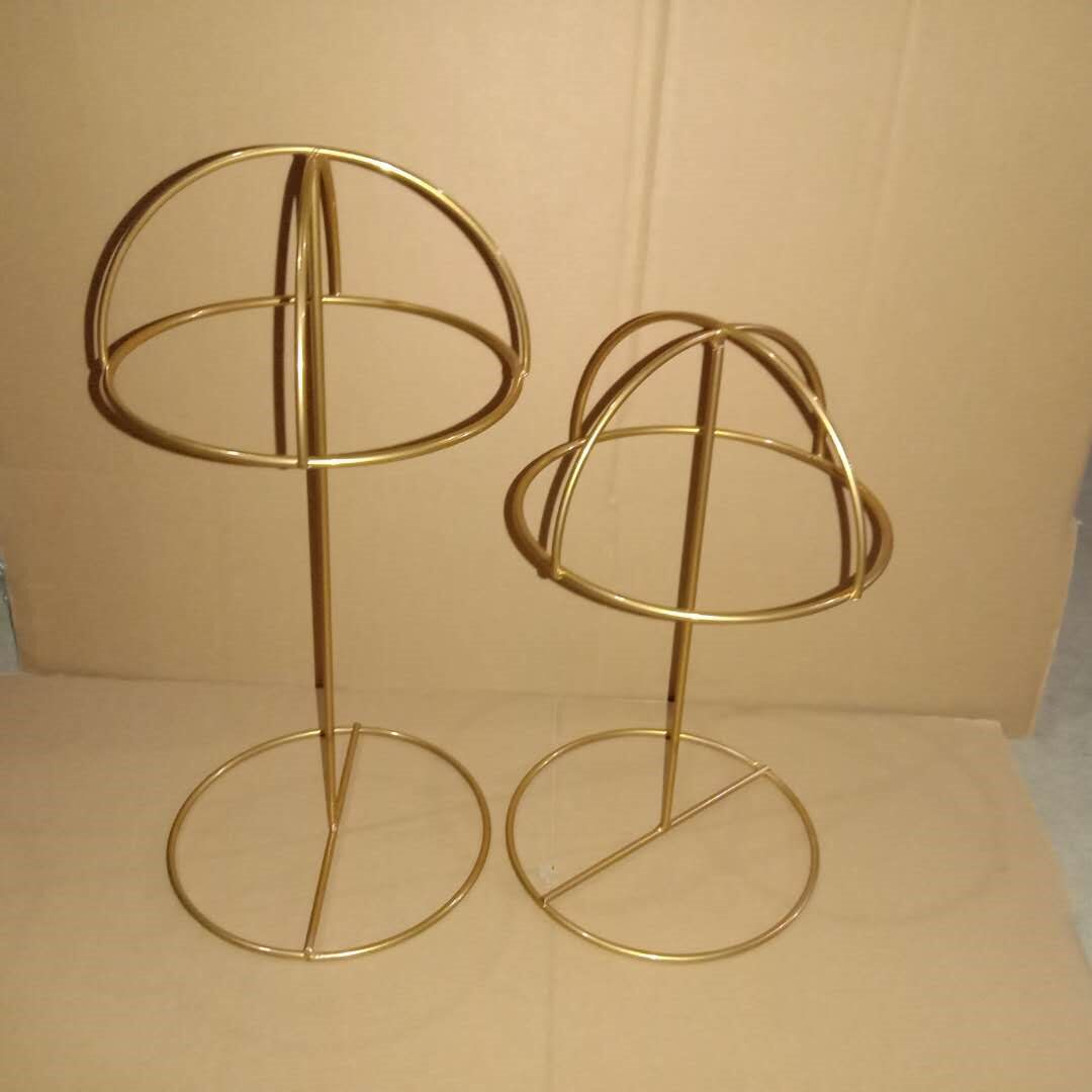 Cap Rack Cap Metal Cap Rack Cap Brace Clothing Store Display With Golden Cap Shelf Solid Independent Display Cap Shelf