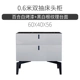 Bàn đầu giường hiện đại phòng ngủ tối giản lưu trữ tủ đầu giường hai ngăn kéo ánh sáng sang trọng đồ nội thất tối giản kiểu Ý hậu hiện đại - Buồng