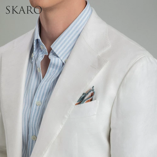 [Tiansi Maisha Fabric] Skaro подходит внешним набору мужского повседневного делового ротационного ротатора.