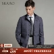Синий плед SKL341