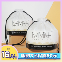 South Korea DAMAH black magic wash face towel disposable pure cotton thickened with face makeup finish towel roll style large roll
