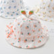 Muzhi baby sun hat infant strawberry fisherman hat baby summer ຫມວກແດດບາງໆສາມາດປັບໄດ້