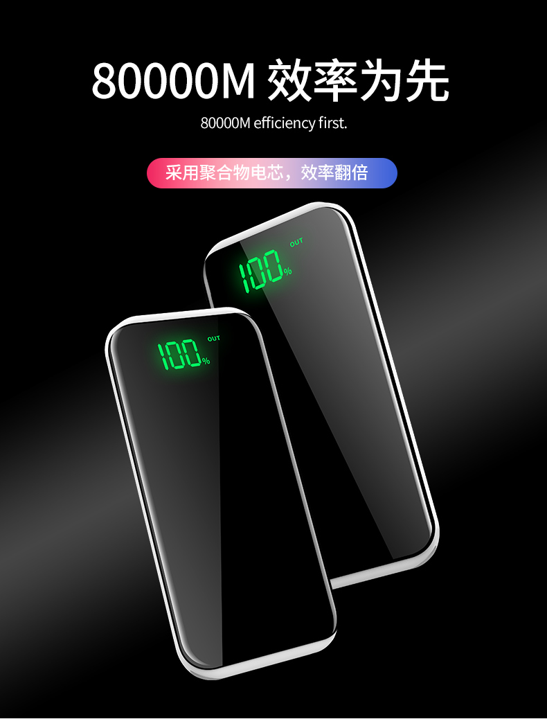 Sạc kho báu siêu mỏng di động siêu nhỏ dung lượng lớn Huawei kê oppo apple vivo phổ điện thoại di động cung cấp năng lượng đặc biệt cô gái dễ thương sáng tạo flash nhanh dòng sạc 20000m mAh - Ngân hàng điện thoại di động cục sạc dự phòng xiaomi