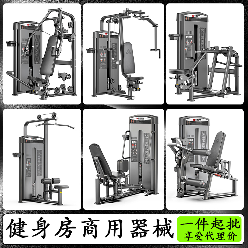 Multifunctional Fitness Equipment for Commercial Gyms, Complete Set of High Pull-Down Rack, Small Flying Bird Comprehensive Training Device
