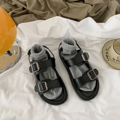 taobao agent Black sports sandals platform, summer universal footwear, 2022 collection