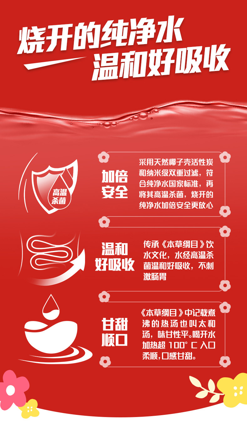 安享好物 安享C级饮用水-康师傅喝开水 团标 