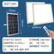 Solar-Powered Light for Home Use, Indoor Integrated Ceiling Light 300*300, Ultra-Bright Lighting for New Rural Kitchens and Balconies