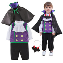 Baby Baby Halloween Childrens Costume Boys Girls Kindergarten Horror Vampire Scary Boy One-piece