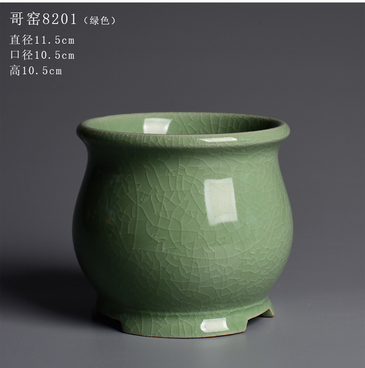 Creative desktop special green plant bonsai POTS butterfly orchid flower POTS, the elder brother of the ceramic up open a piece of household bracketplant orchid flower POTS