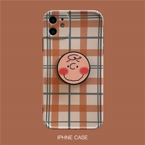 Gprint cartoon bracket shell suitable for 11Pro Max Apple X XS XR SE mobile phone shell iPhone7 female 8plus tide cute silica gel ins Japan-ROK full bag videography