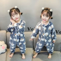 Фланелевый спальный мешок, с медвежатами, панда