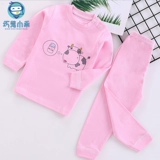 Детское термобелье, хлопковые штаны, нижнее белье, детский комбинезон, осенний комплект для мальчиков