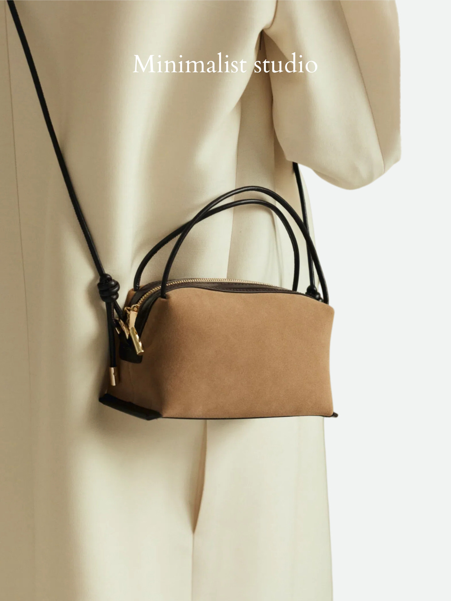 Original Niche Design Bag 2026 Spring/Summer New Small Square Bag Genuine Leather Handbag Light Luxury Single Shoulder Crossbody Small Bag