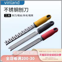 304 stainless steel grater cheese cheese shavings knife lemon dander wiper scraper chocolate shaving knife