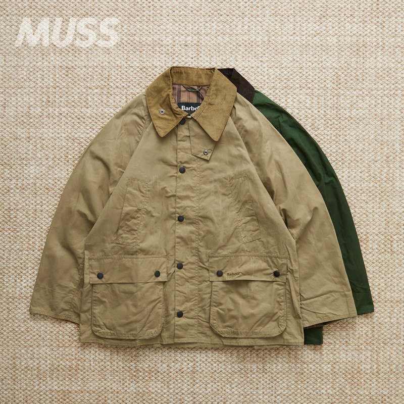 In Stock Barbour Os Bedale Cotton Loose Casual Wax-Free Vintage Workwear Jacket Trench Coat
