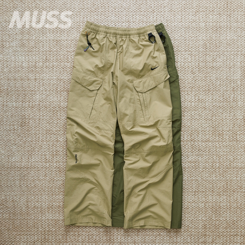 In-Stock Nocta X Nike Tito Neeks Cargo Collaboration Outdoor Multi-Pocket Functional Cargo Pants