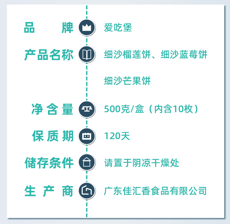 【可签到】爱吃堡水果饼一整箱